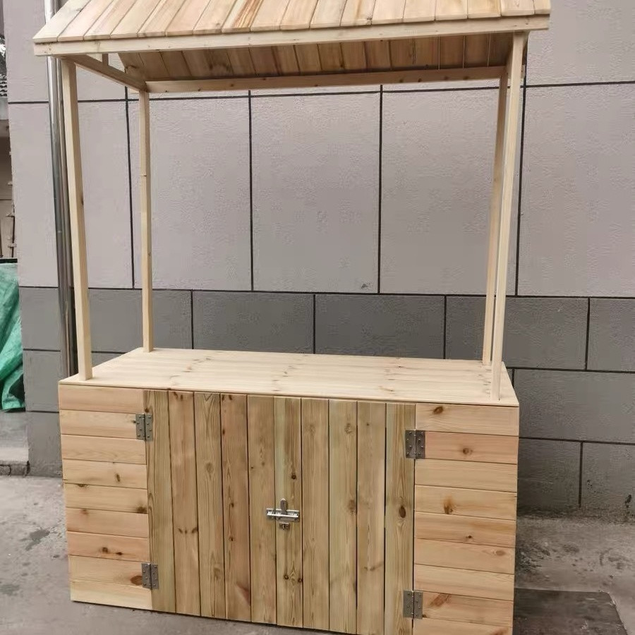 Outdoor Furniture Umbrella - مظلة فناء مربعة متينة للحدائق الخارجية