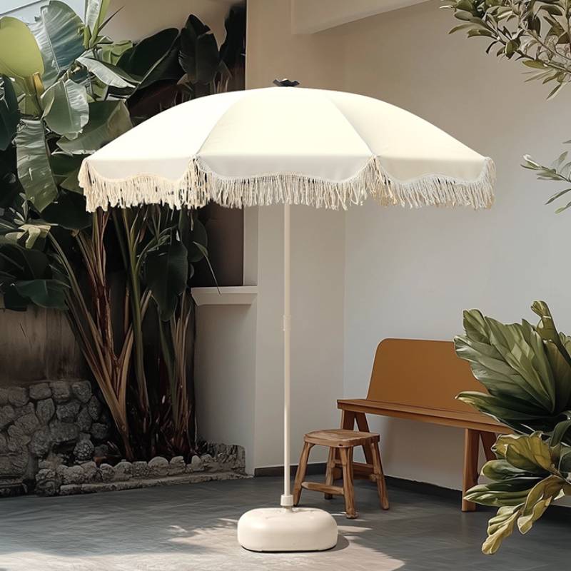 Outdoor Furniture Umbrella - مظلة شاطئ محمولة للعطلات، حماية من