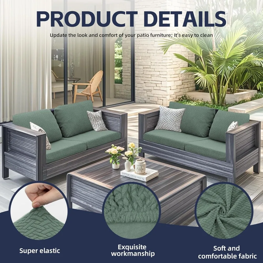 Outdoor Furniture Cushions 22 X 22 - أغطية وسائد الأريكة الخارجية، أغطية وسائد