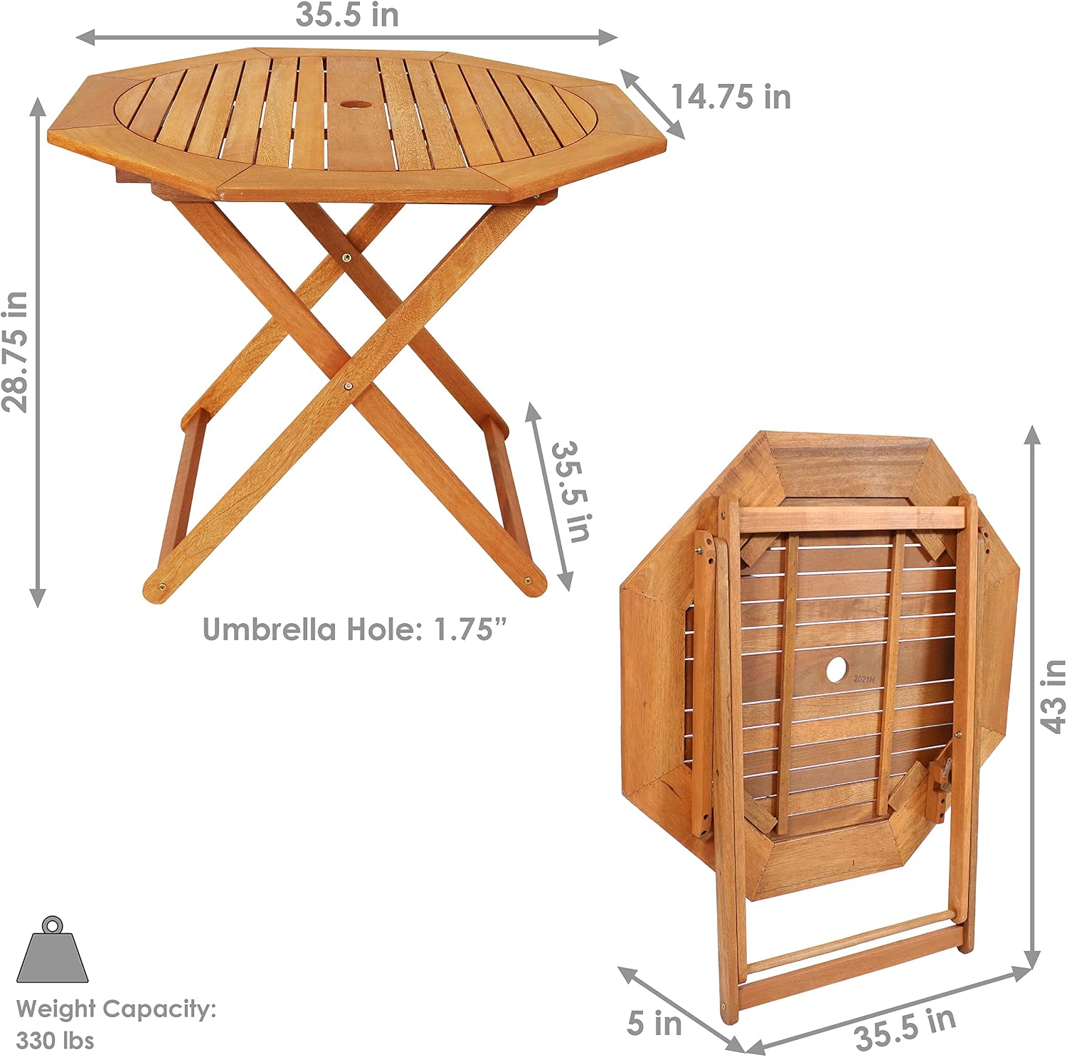 طاولة خارجية قابلة للطي من خشب - مراجعة Outdoor Furniture One Piece وسعره