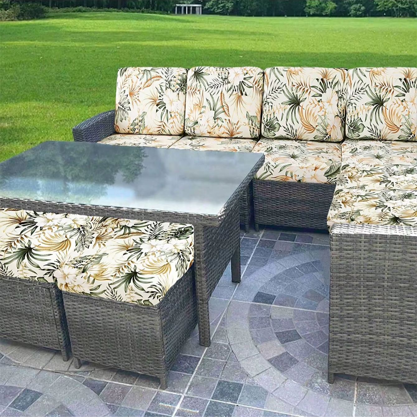 أغطية وسائد الأريكة الخارجية ب - مراجعة Outdoor Furniture Cushions 22 X 22 وسعره