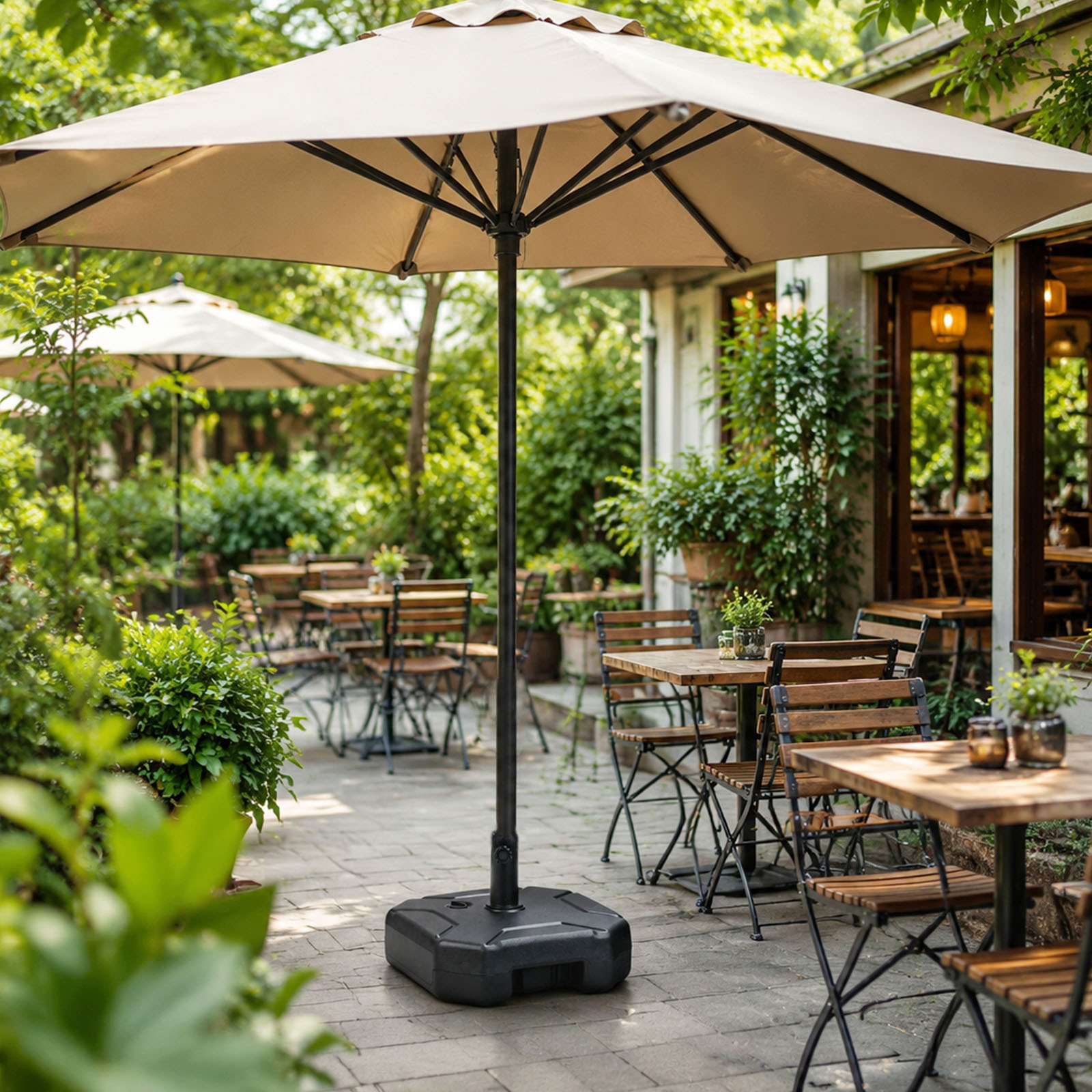 قاعدة مظلة قابلة للملء بالماء  - مراجعة Outdoor Furniture Umbrella وسعره