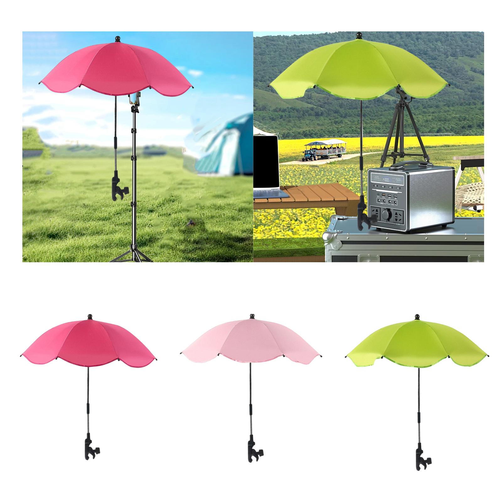 كليب على مظلة يدفع باليدين الم - مراجعة Outdoor Furniture Umbrella وسعره