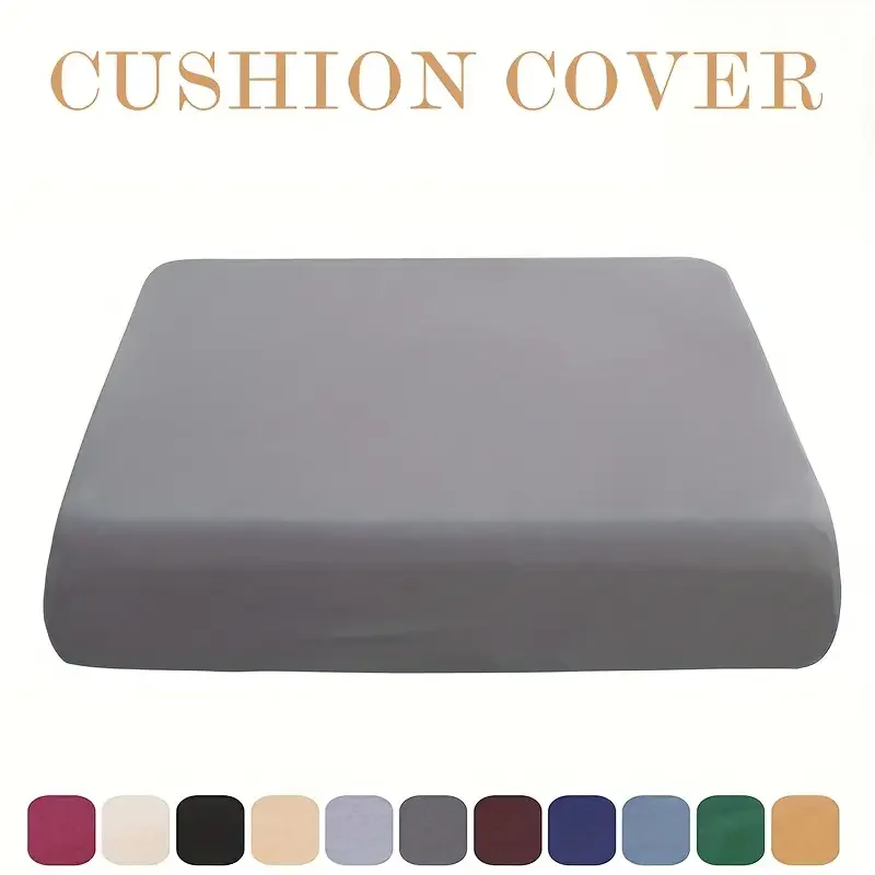 غطاء أريكة مرن بلون موحد، غطاء - مراجعة Outdoor Furniture Cushions 22 X 22 وسعره
