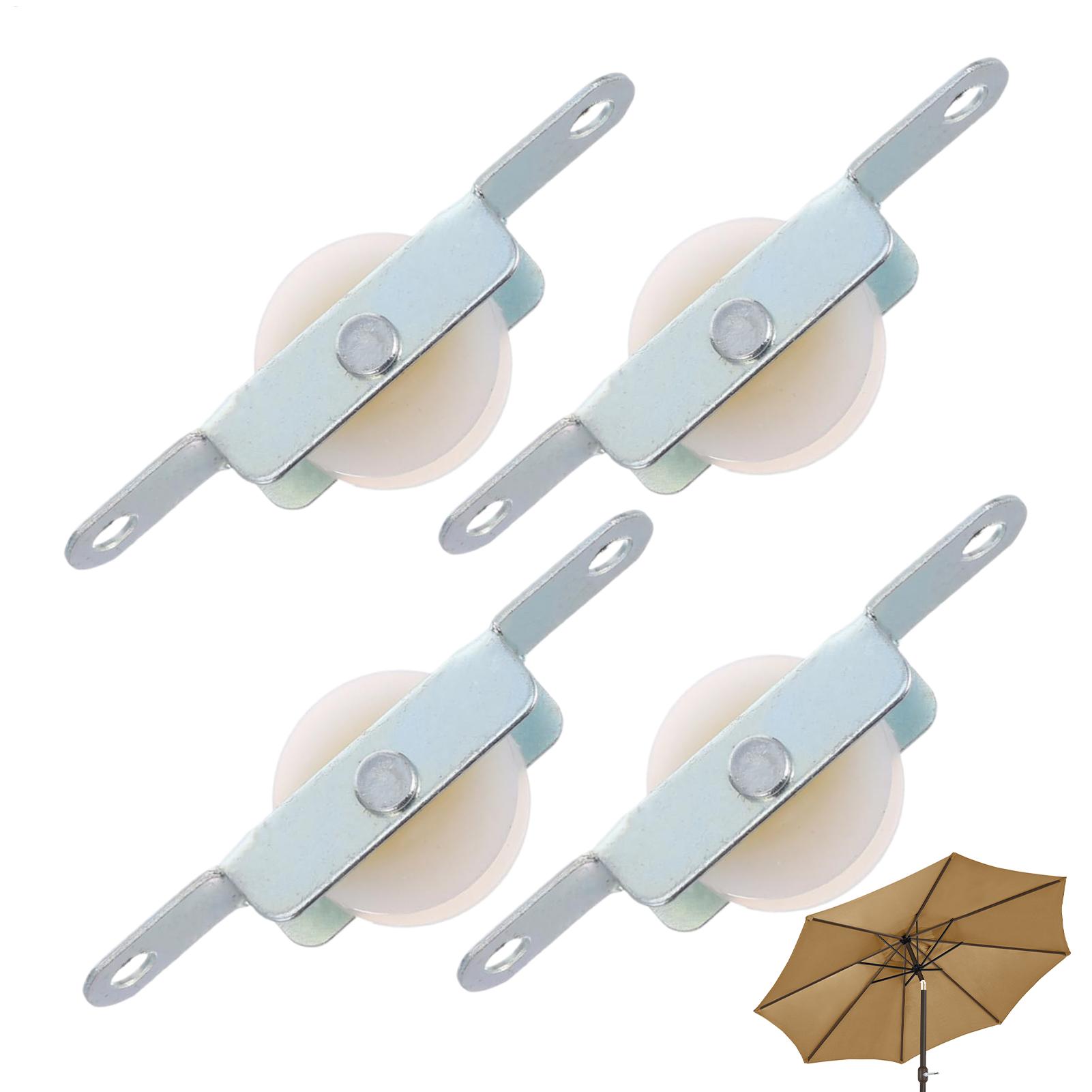 4 قطع من قطع غيار بكرات حبل مظ - مراجعة Outdoor Furniture Umbrella وسعره