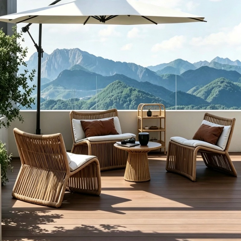 مجموعة أثاث خارجية من الروطان  - مراجعة Outdoor Furniture One Piece وسعره